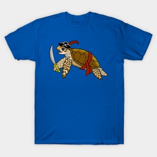 Swashbuckling Sea Turtle T-Shirt